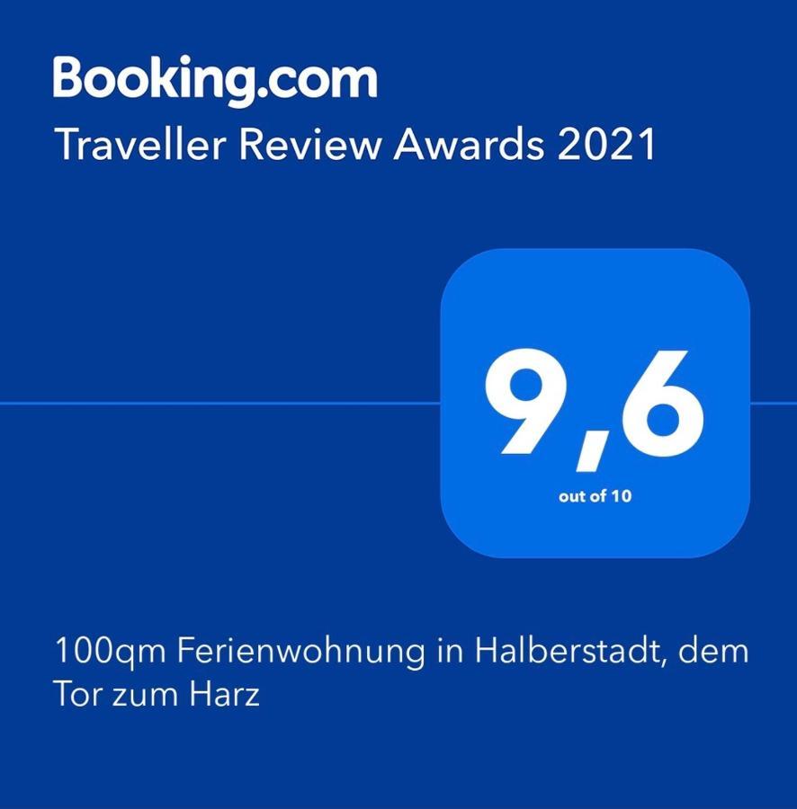 100Qm Ferienwohnung In Halberstadt, Dem Tor Zum Harz Екстериор снимка